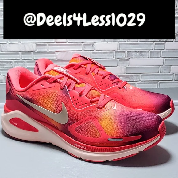 Nike Air Zoom Structure 26 SE Sunset Mens SZ 9/Womens 10.5 Ember Glow Sweet Beet - Picture 3 of 7